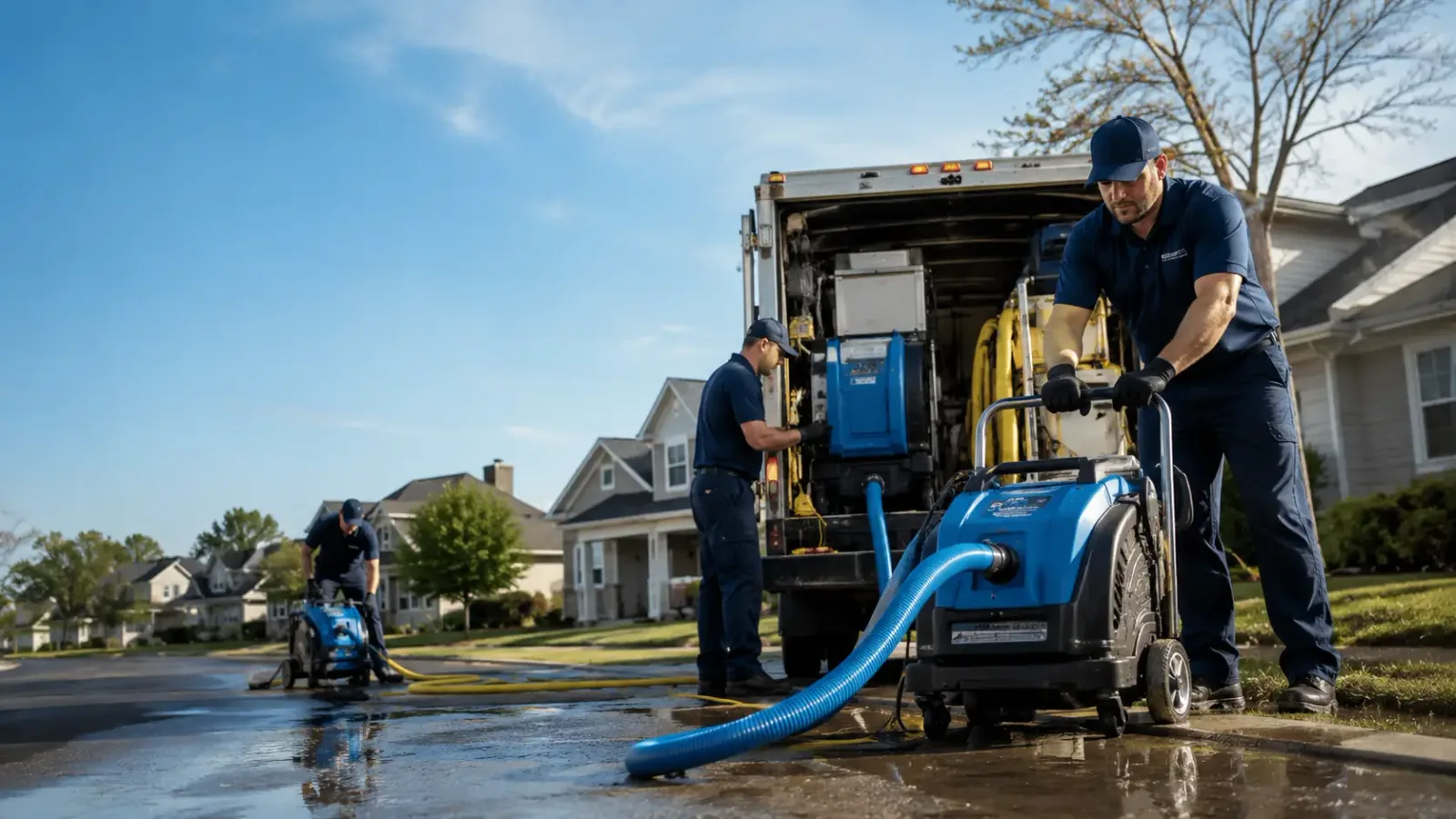 Flood Damage Cleanup in New Lebanon, OH